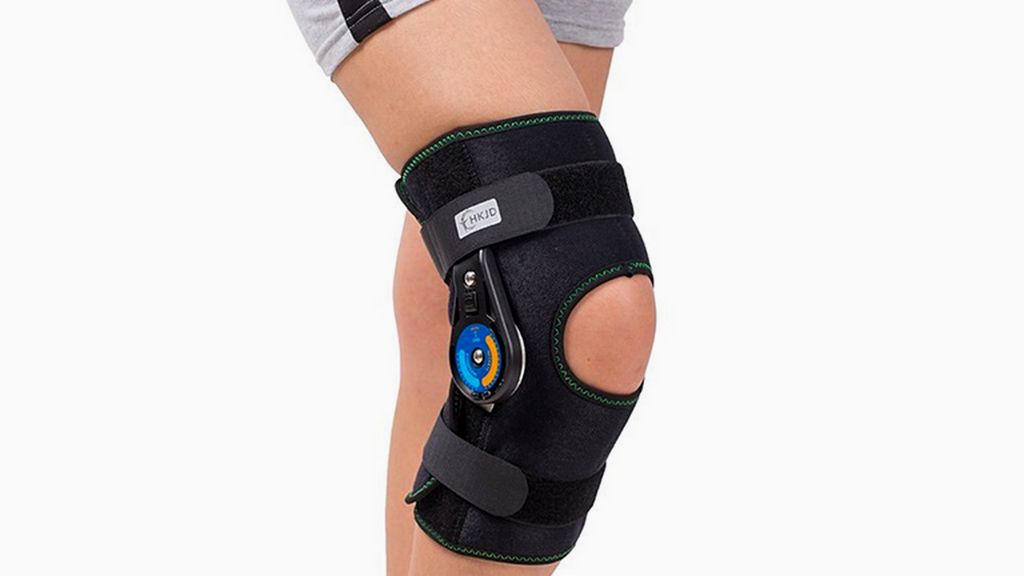 Steel Jointed Knee Brace